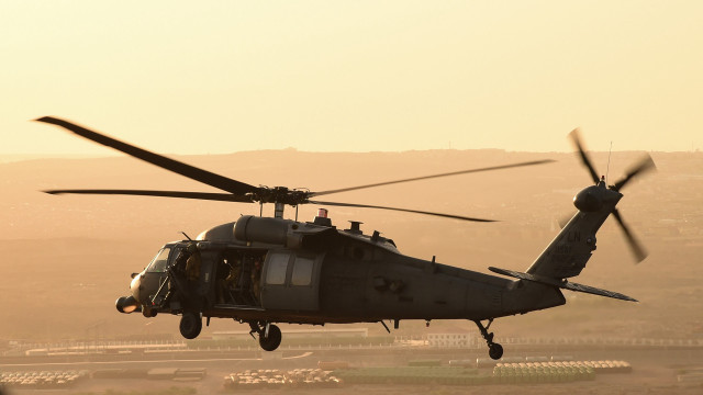 Helicopter skyline military puzzle lens free wallpaper - medium preview image