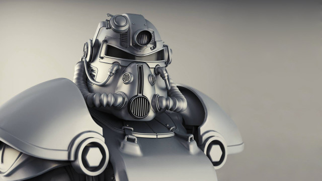 Robot helmet metal object gray free wallpaper - medium preview image