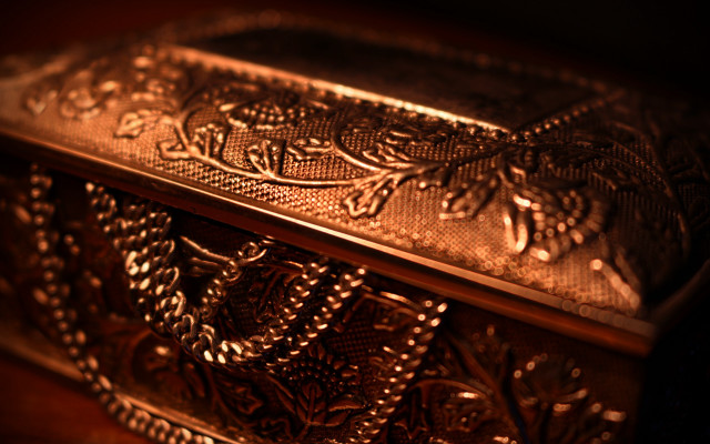Eden box gold intricate arts free wallpaper - medium preview image