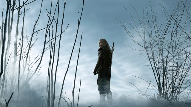 Man field sword clouds branches free wallpaper - medium preview image