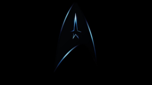 Star trek logo black background free wallpaper - medium preview image