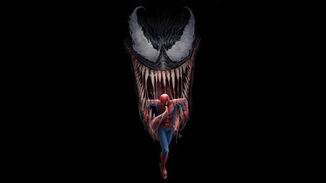 Spiderman large mouth smile comic free wallpaper - medium preview image