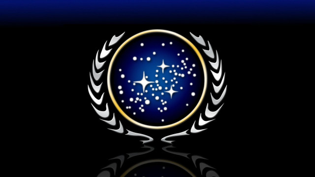 Blue white stars black blue free wallpaper - medium preview image
