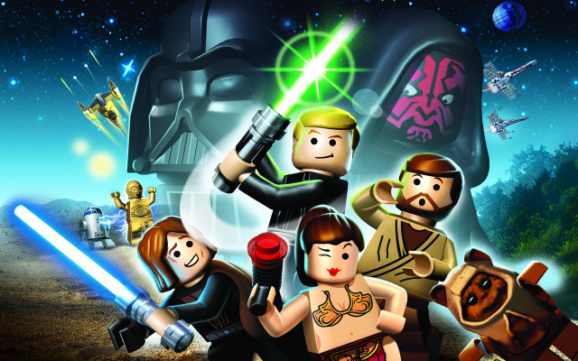 Lego star wars poster pixel free wallpaper - medium preview image