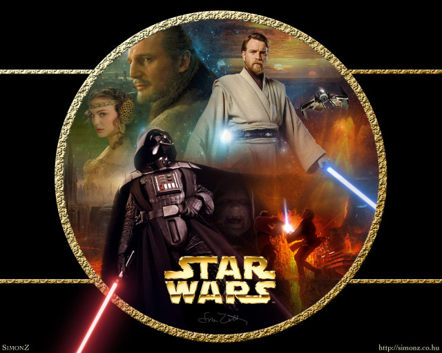 Star wars poster man woman free wallpaper - medium preview image