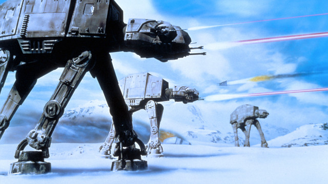 Star wars giant robots snow free wallpaper - medium preview image