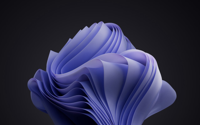 Cell phone blue swirls generative free wallpaper - medium preview image