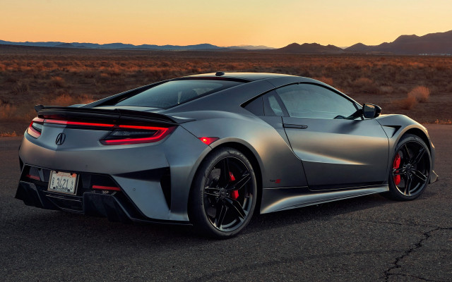 Silver sports car parking lot #17 free wallpaper - medium preview image