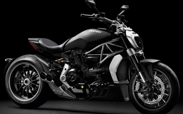 Black motorcycle dark room digital #3 free wallpaper - medium preview image