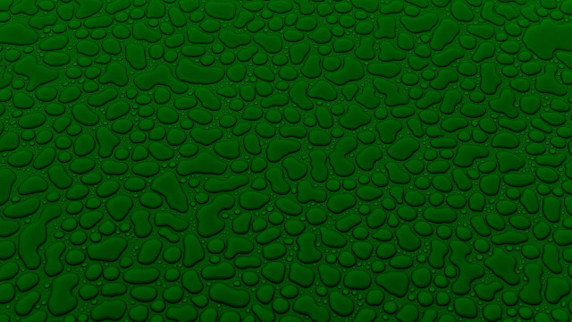 Green water droplets fence leaf free wallpaper - medium preview image