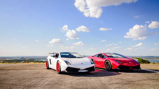 Sports cars cloudy sky beach free wallpaper - medium preview image