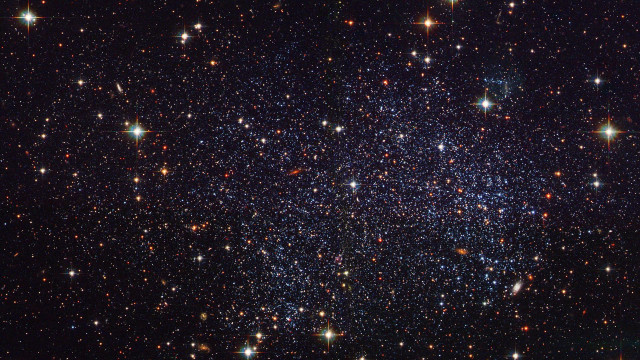 Cluster stars night sky black #2 free wallpaper - medium preview image