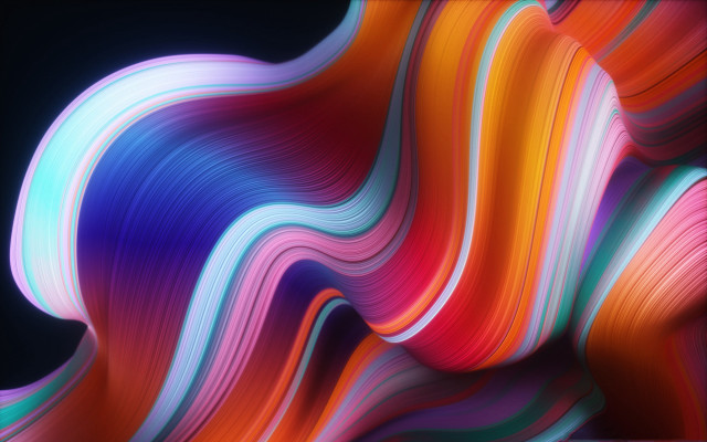 Colorful abstract black white border free wallpaper - medium preview image