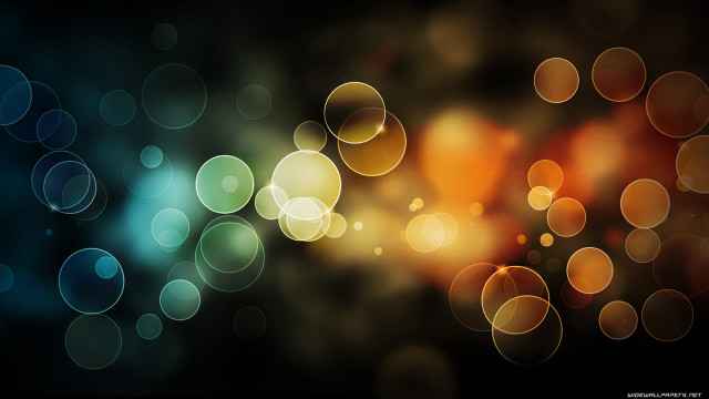 Blurry photo circles light background #2 free wallpaper - medium preview image