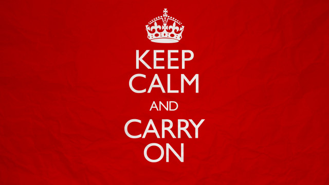 Red background keep calm carry free wallpaper - medium preview image
