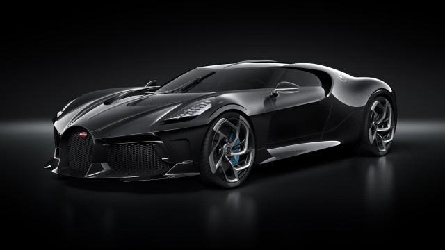 Black sports car spotlight panfuturism free wallpaper - medium preview image