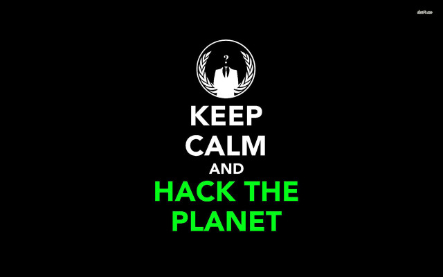 Keep calm and hack the free wallpaper - medium preview image