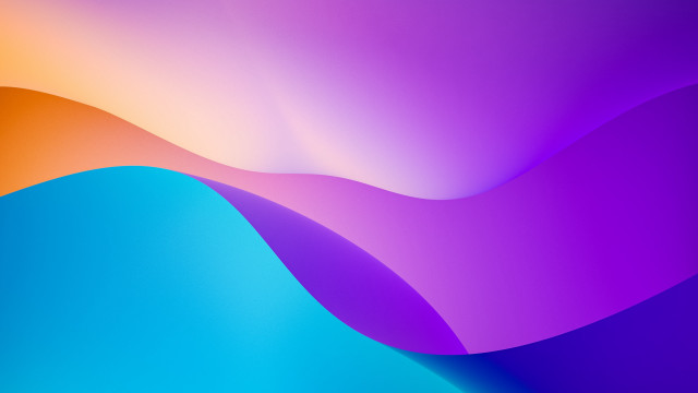 Cellphone colorful background curved design #2 free wallpaper - medium preview image
