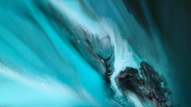 Blue white abstract water bubbles free wallpaper - medium preview image