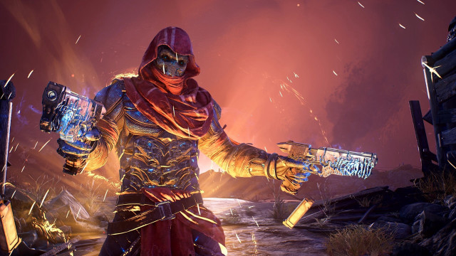 Red outfit man desert armor free wallpaper - medium preview image