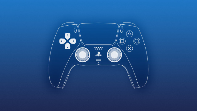 Neogeo controller celshaded blue background free wallpaper - medium preview image