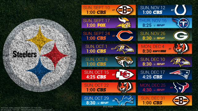 Football field multiple teams logo free wallpaper - medium preview image