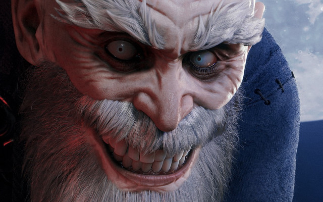 Old man beard full moon free wallpaper - medium preview image