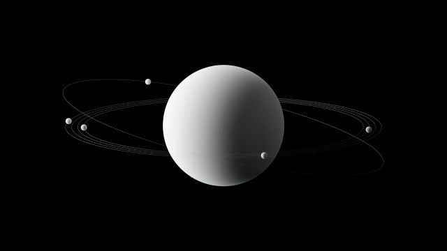 White object four planets bauhaus free wallpaper - medium preview image
