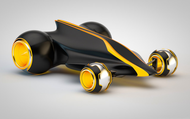 Black yellow toy car yellow free wallpaper - medium preview image
