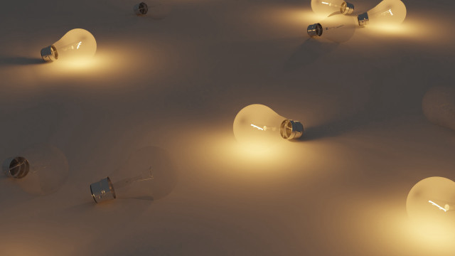 Light bulbs fog lamp post free wallpaper - medium preview image