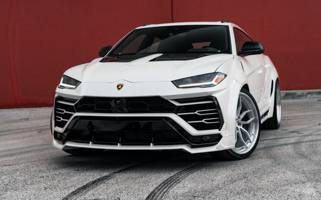 White lamb suv red wall free wallpaper - medium preview image