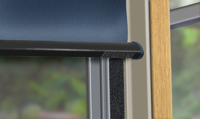 Window black blind blue blind free wallpaper - medium preview image