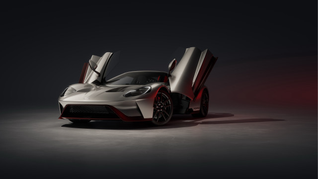 White red sports car open free wallpaper - medium preview image