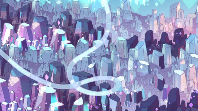City buildings white line middle free wallpaper - medium preview image