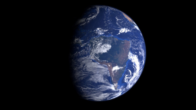 Earth africa space matte planet free wallpaper - medium preview image