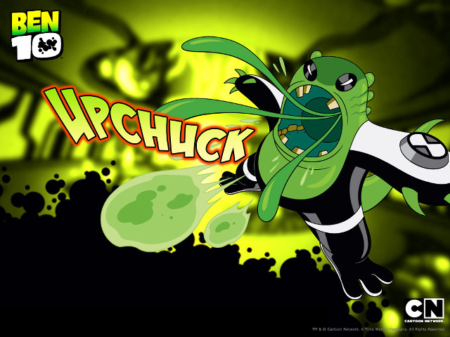 Cartoon character flying green background #2 free wallpaper - medium preview image