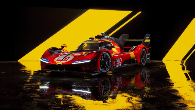 Red racecar number front wet free wallpaper - medium preview image