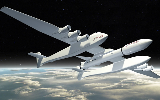 Large white airplane earth clouds free wallpaper - medium preview image