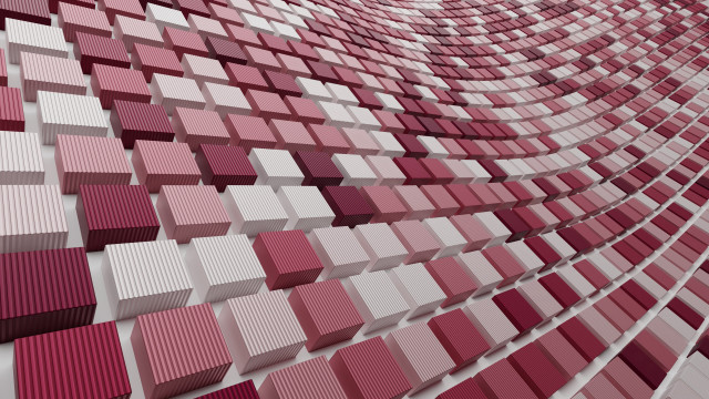 Large colorful wall squares white free wallpaper - medium preview image