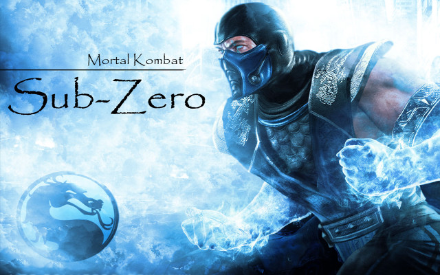 Man black mask blue background free wallpaper - medium preview image