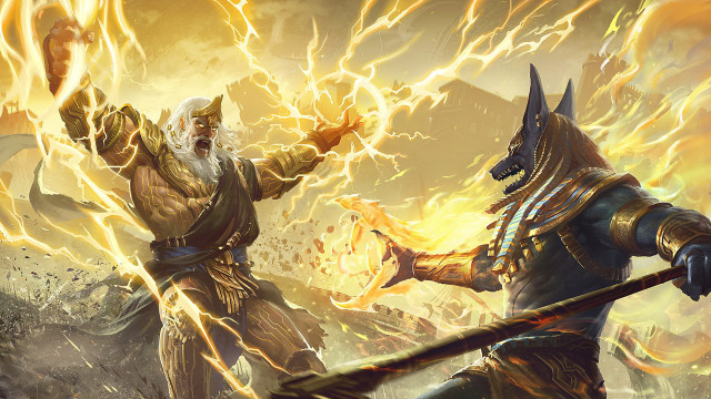 Battle armor fight fire sparks free wallpaper - medium preview image