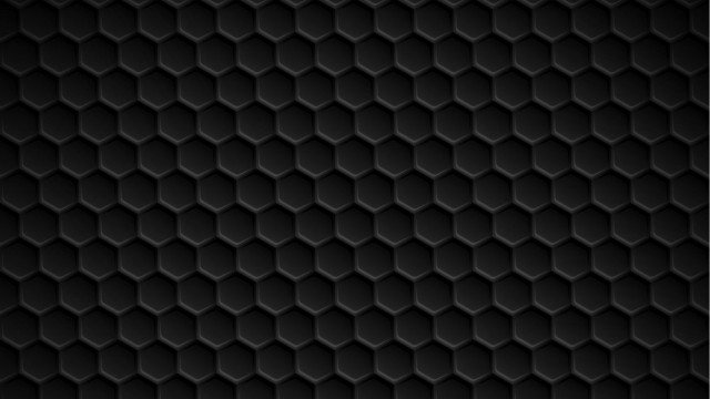 Hexagonal pattern black background minimalism free wallpaper - medium preview image