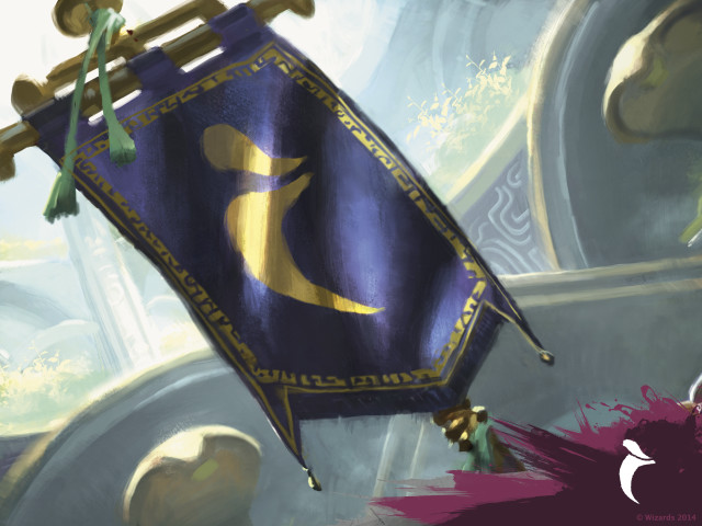 Flag person sword background painting free wallpaper - medium preview image