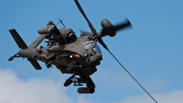 Helicopter cobra blue sky military free wallpaper - medium preview image