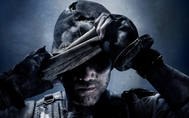 Military man helmet glove starry free wallpaper - medium preview image