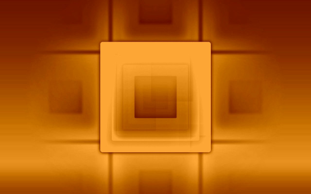 Square yellow brown rectangle center free wallpaper - medium preview image