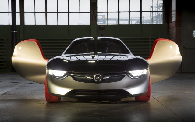 Futuristic car garage clock window free wallpaper - medium preview image