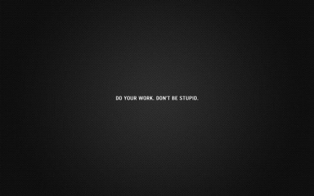 Black wall white text do #2 free wallpaper - medium preview image