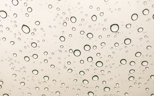 Water drops window sky green free wallpaper - medium preview image