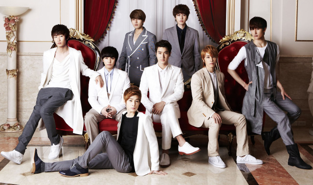 Asian men group photo red free wallpaper - medium preview image